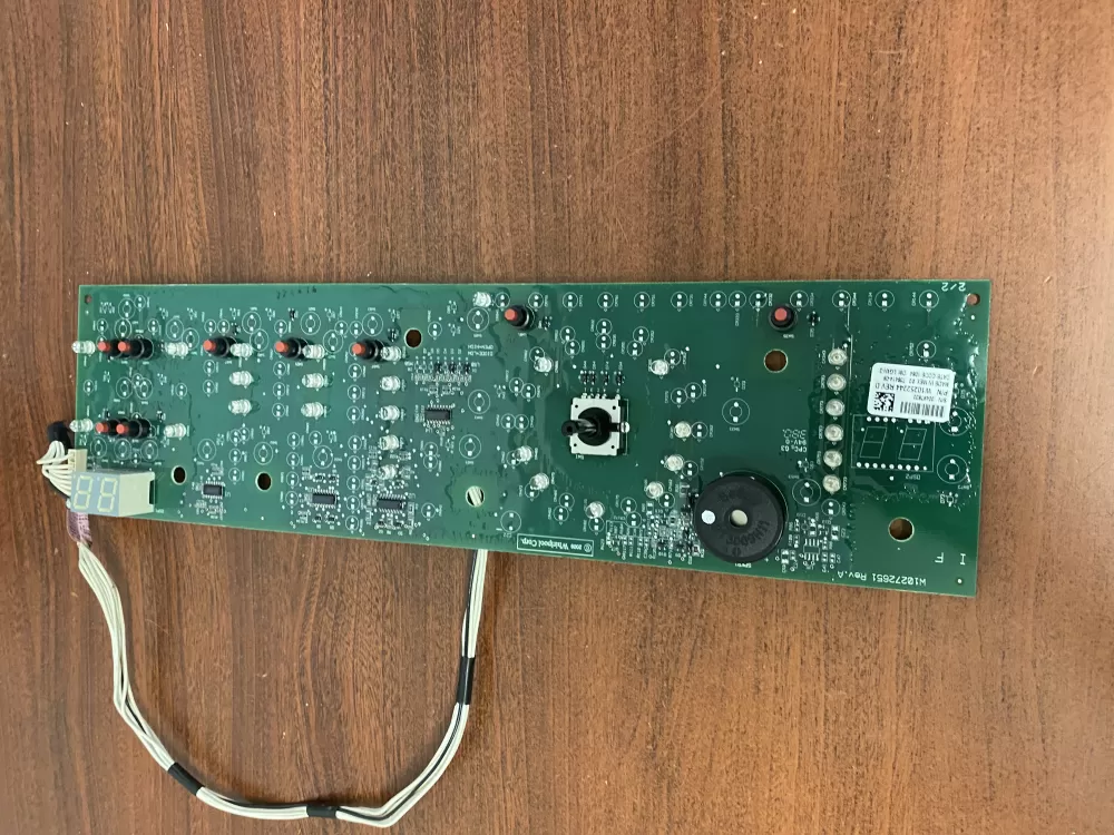 Whirlpool W10252244 Dryer Control Board