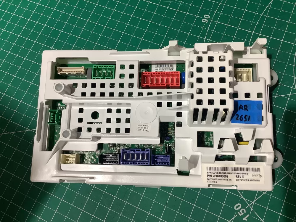 Amana W10483899 W10483899 Washer Control Board AZ193922 | AR2651