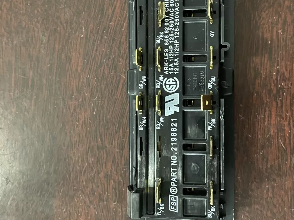 Whirlpool Maytag 2198621 Refrigerator Control Board Dispenser AZ39058 | KM408