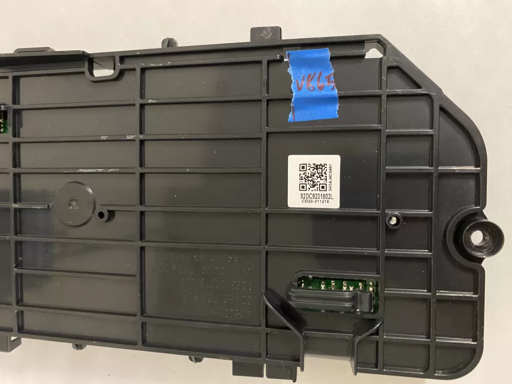 Samsung DC94-06607A Washer User Interface Control Board AZ188370 | BKV865