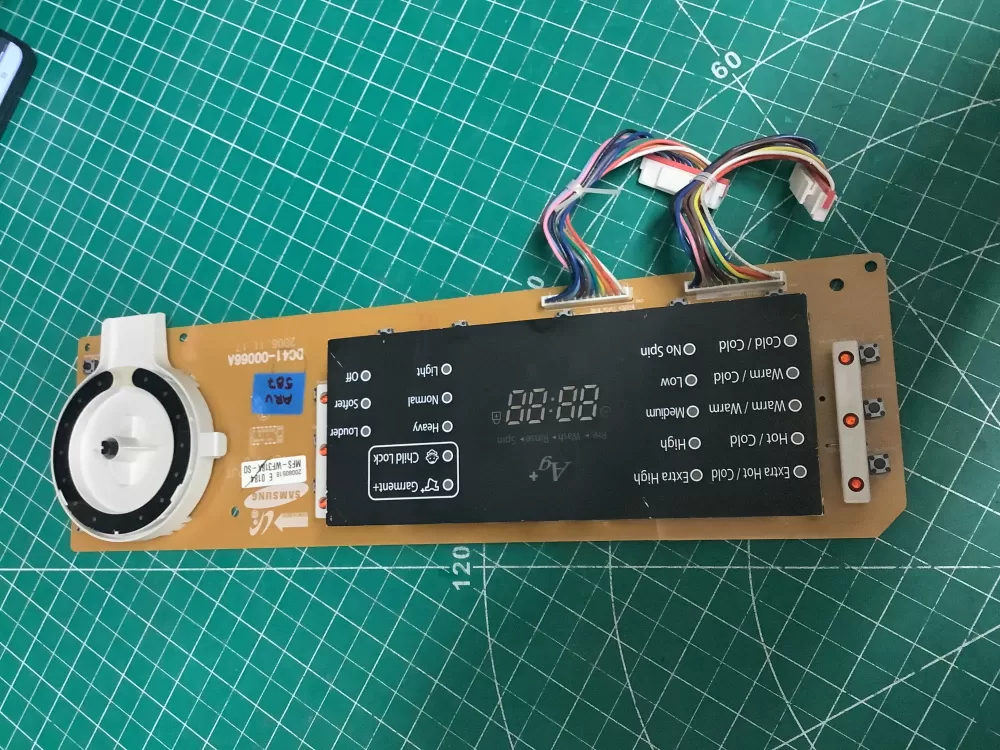 Samsung MFS-DV318A-S0 DC41-00066A Dryer UI Control Board AZ204763 | ARV587