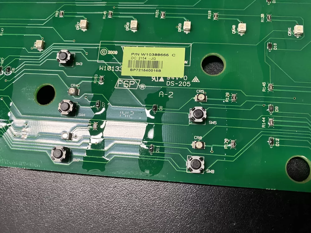 Maytag Whirlpool W10388666 Dryer Control Board AZ5112 | BK1040