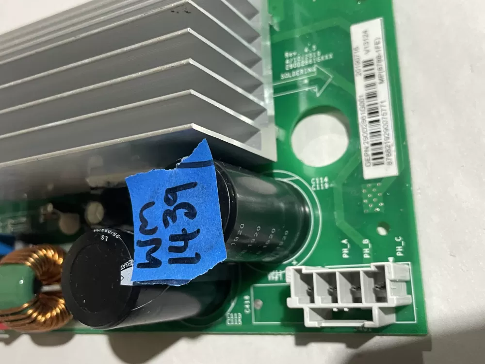 GE 290D2861G001 WH22X29049 Washer Control Board AZ188813 | Wm1439