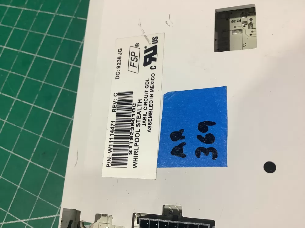 Whirlpool Amana W11106026 Refrigerator Control Board Interface AZ190290 | AR369