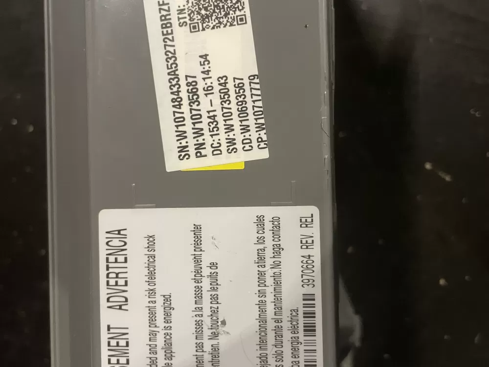 Whirlpool 3970664 W11201289 W10908737 Washer Control Board AZ27641 | WMV153