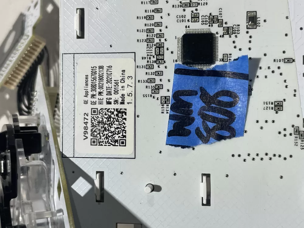 GE 308D1567G015 0021800213B Washer Control Board Panel AZ111570 | Wm808