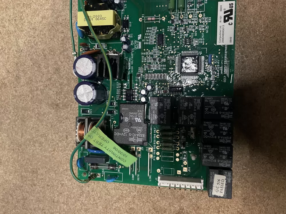GE Hotpoint 200D4850G013 EBX1069P005 Refrigerator Control Board AZ25752 | KM100