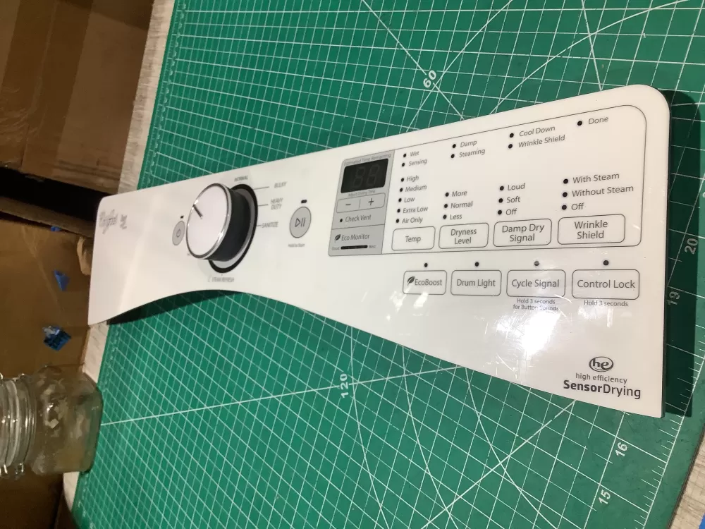 Whirlpool W10800226 W11126011 PS12114442 Dryer Control Panel
