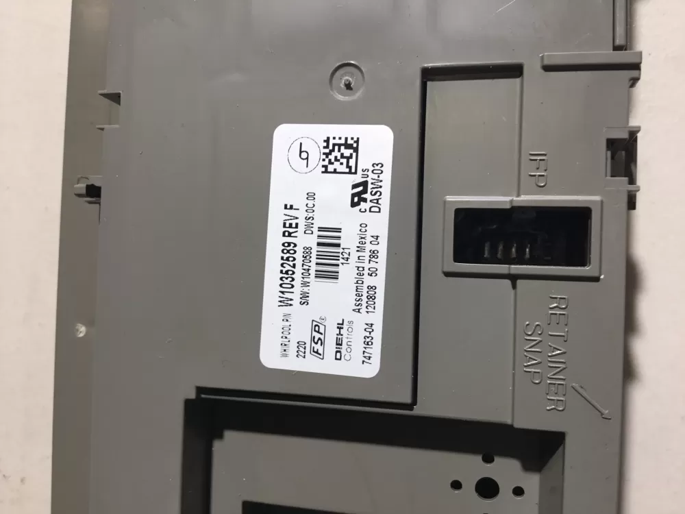 Maytag AP5607137 W10352589 W10486463 Dishwasher Control Board AZ38410 | NR4