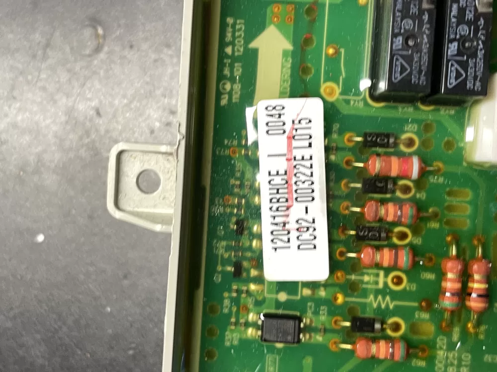 Samsung DC92-00322E Dryer Electronic Control Board AZ36768 | Wm407