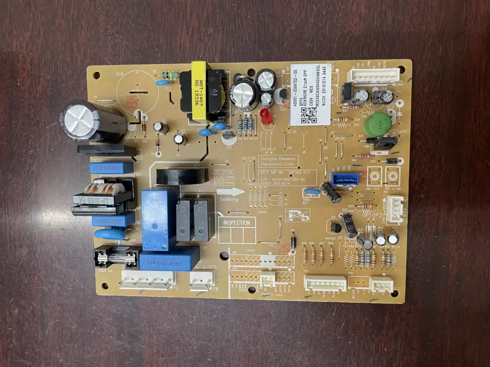 Kenmore 40301-0099722-00 Refrigerator Control Board Main