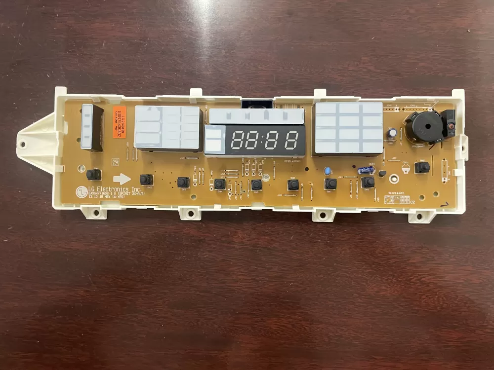 LG EBR75439402 Dryer User Interface Control Board PCB Assembly WAZ32299 | KMV73