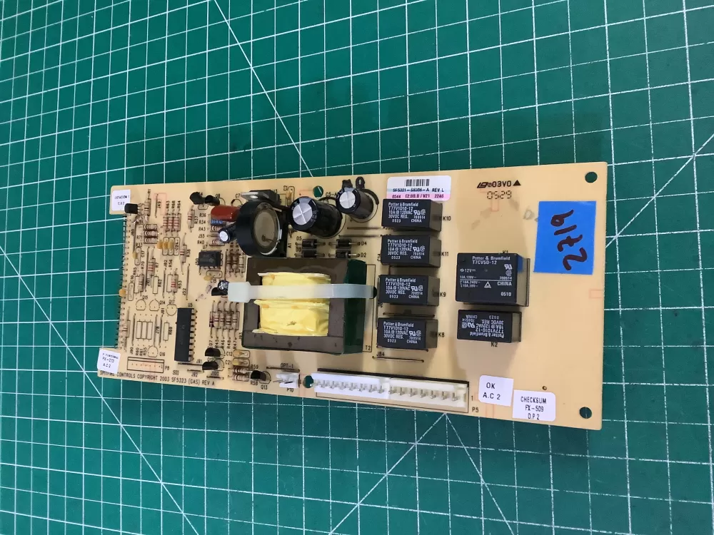 Washer User Interface & display board SF5321-S8306-A AZ185158 | NR2719