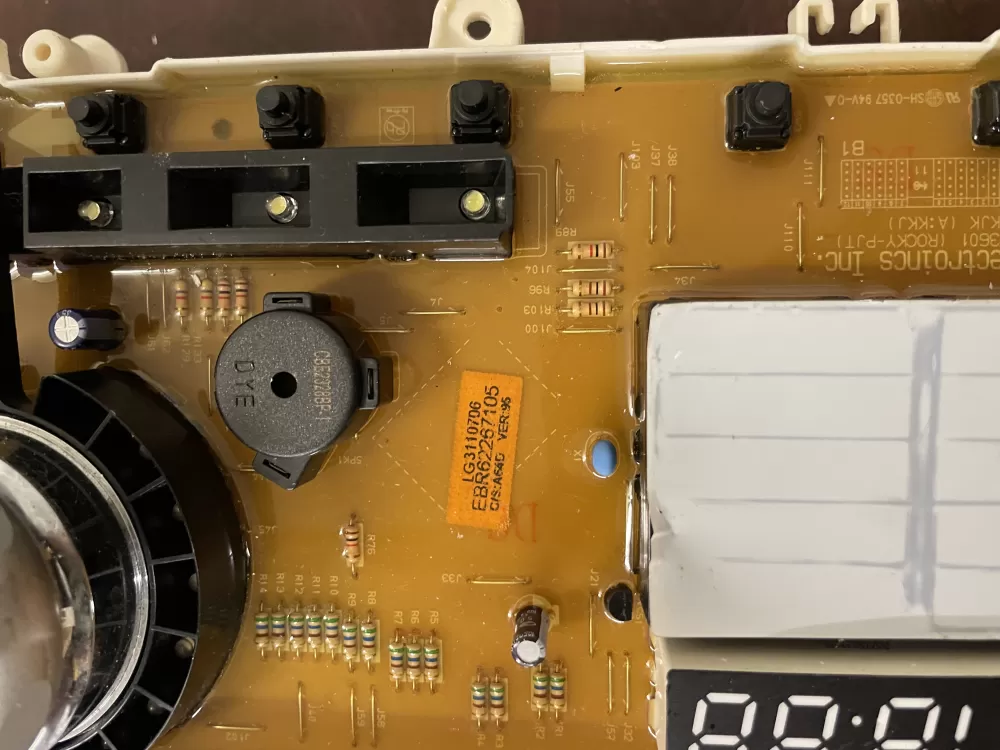 LG EBR62267105 EBR62267102 EAX60993601 Washer Control Board AZ37925 | KMV201
