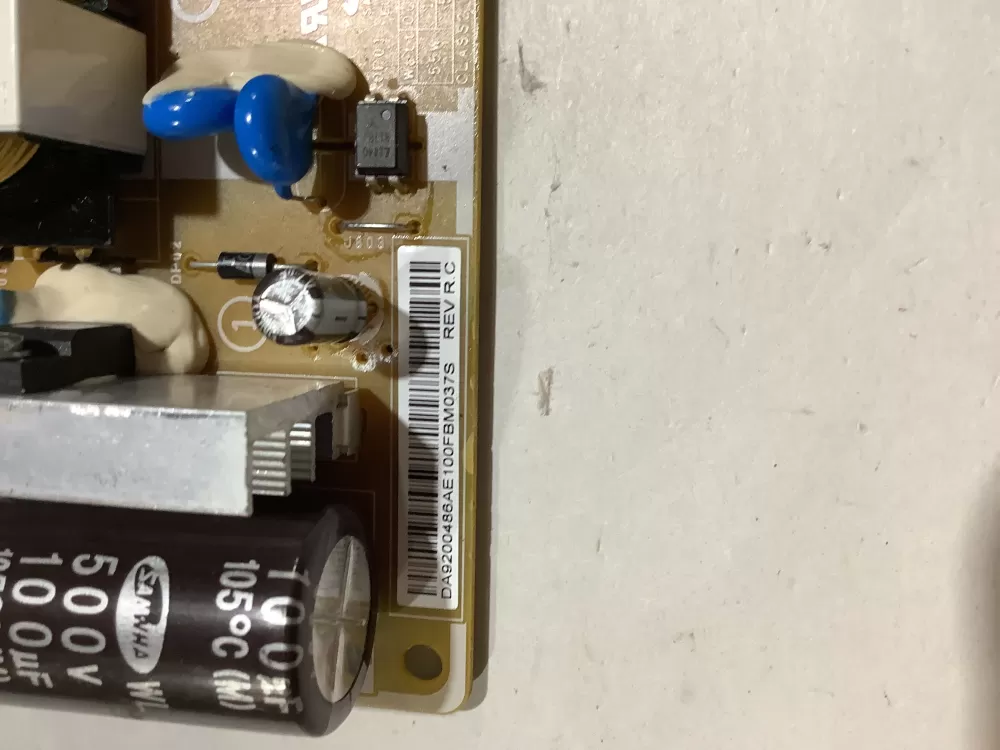 Samsung DA9200486AE Refrigerator Control Board AZ170092 | ZC2603