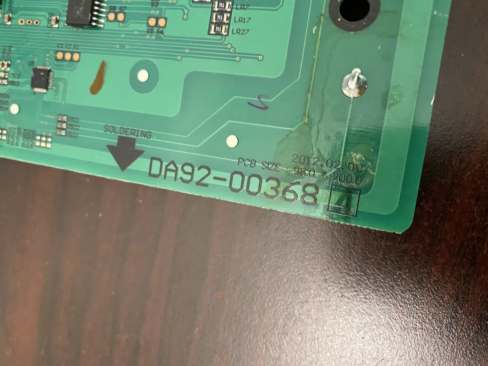 Samsung DA92 00368A Refrigerator Dispenser Board AZ39660 | BK564