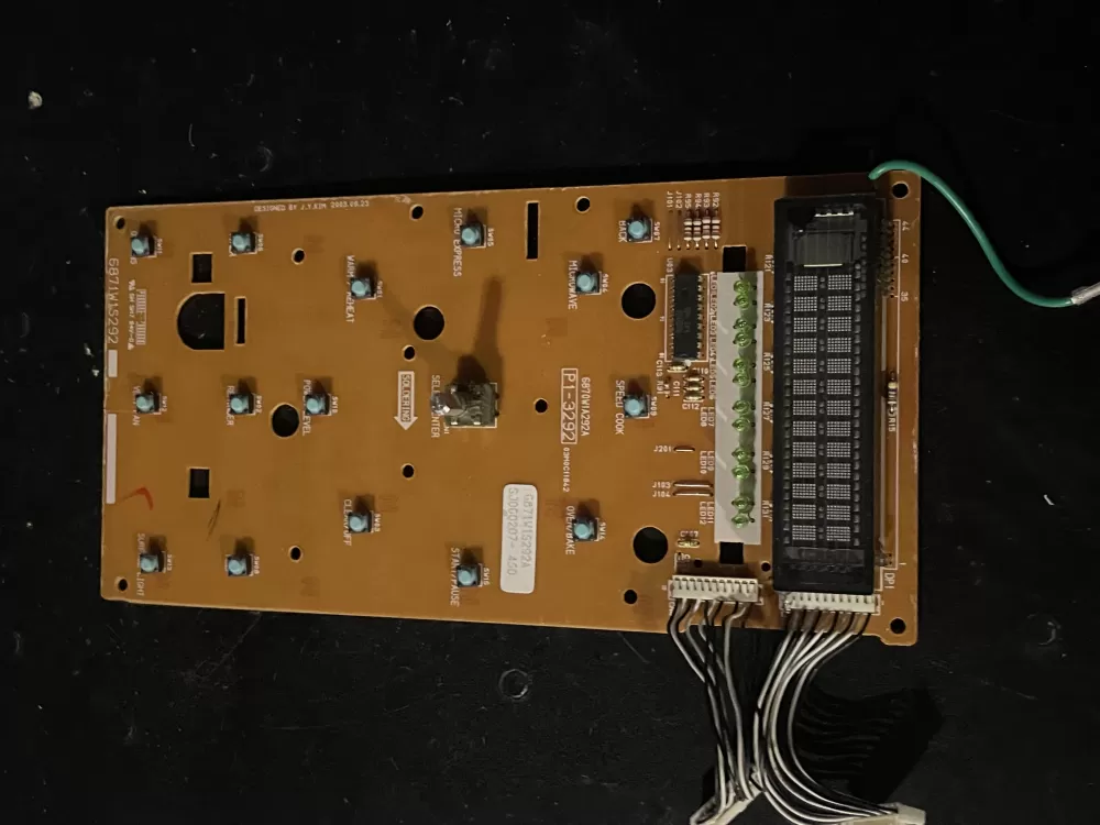 LG 6871W1S29SA Microwave Controller