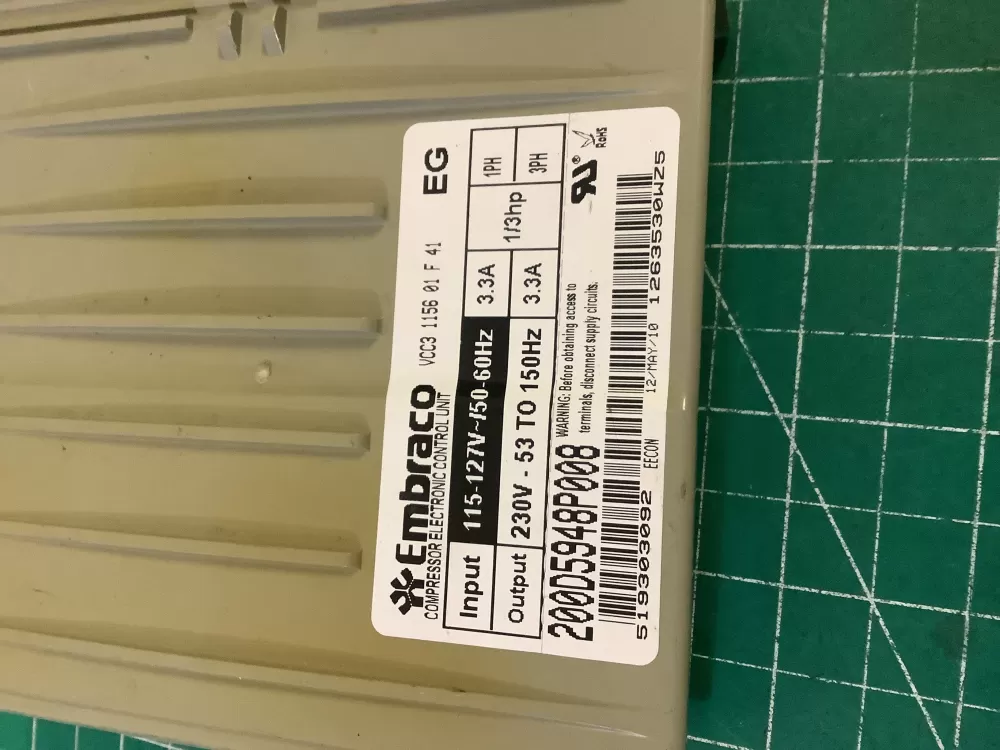 Refrgerator Inverter 200D5948P008 AZ196973 | NR2752