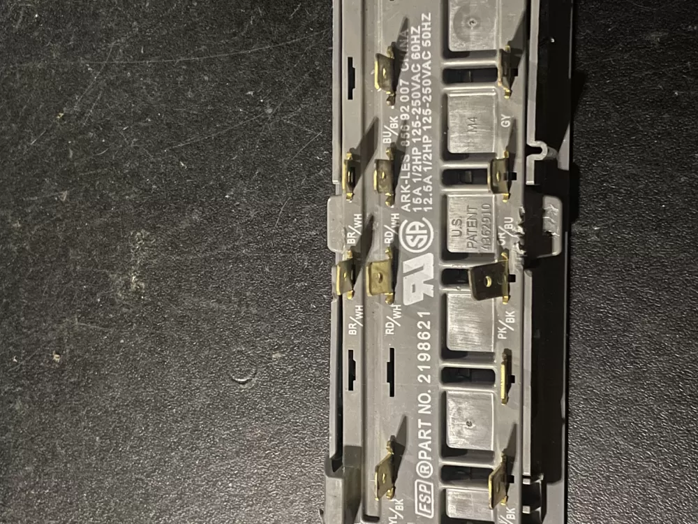 Whirlpool Maytag 2198621 Refrigerator Control Board Dispenser AZ27721 | KM225