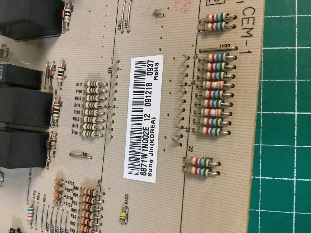 LG Oven EBR74632605 Display Control Board AZ225864 | NR336
