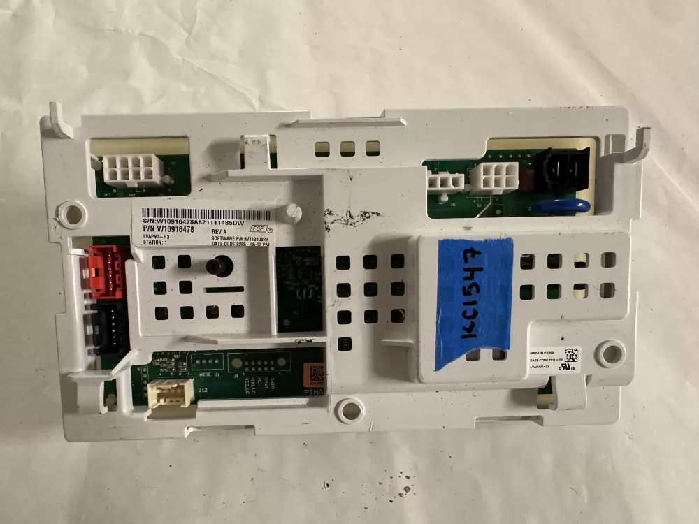 Whirlpool W10803586 W10841364 W10865064 Washer Control Board AZ138881 | KC1547