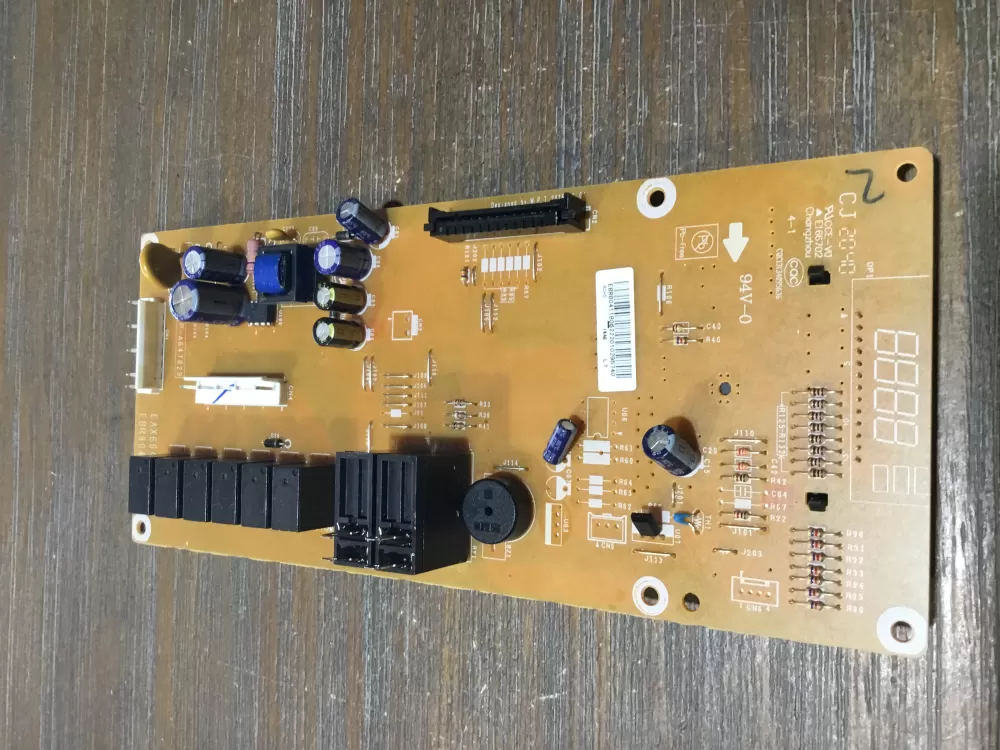 GE EBR80411806 Microwave Control Board Wb56x38145 Panel AZ52402 | NR1878