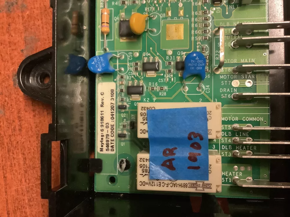 Maytag Whirlpool 6918611 Dishwasher Control Board AZ195695 | AR1903