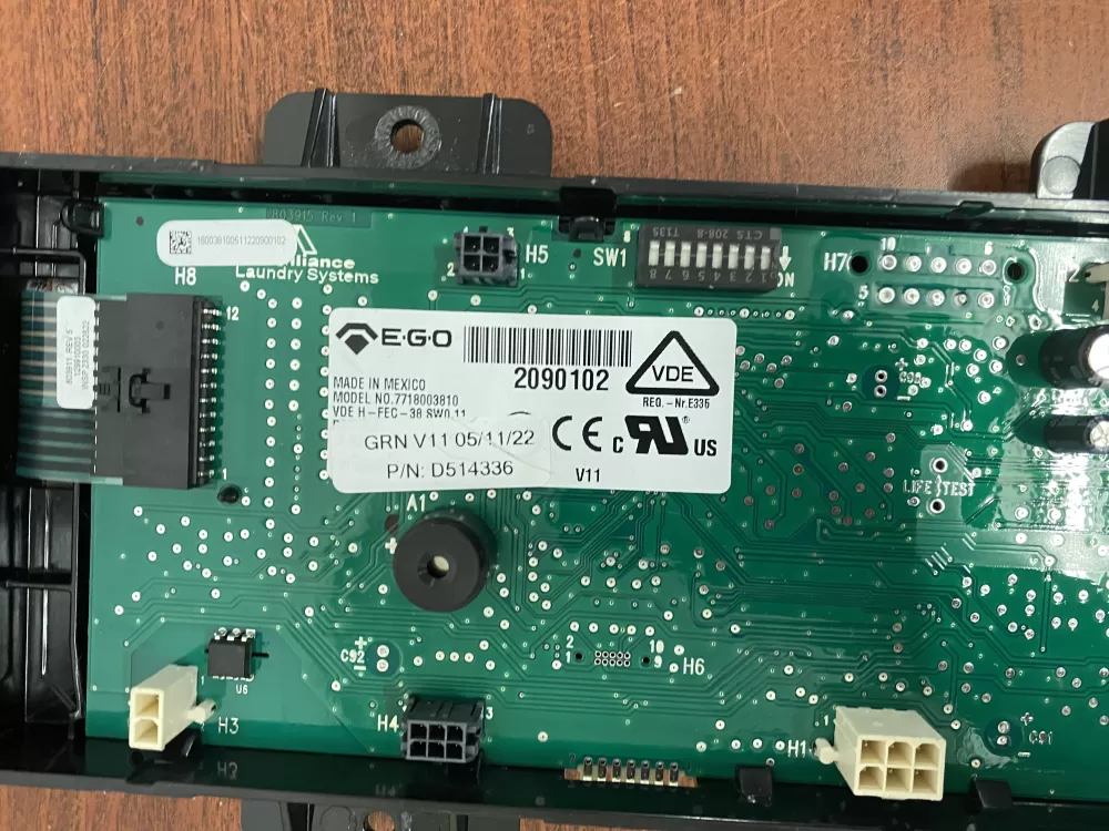 Dryer Control Assembly Board  514336 D514336P AZ44455 | BK1760