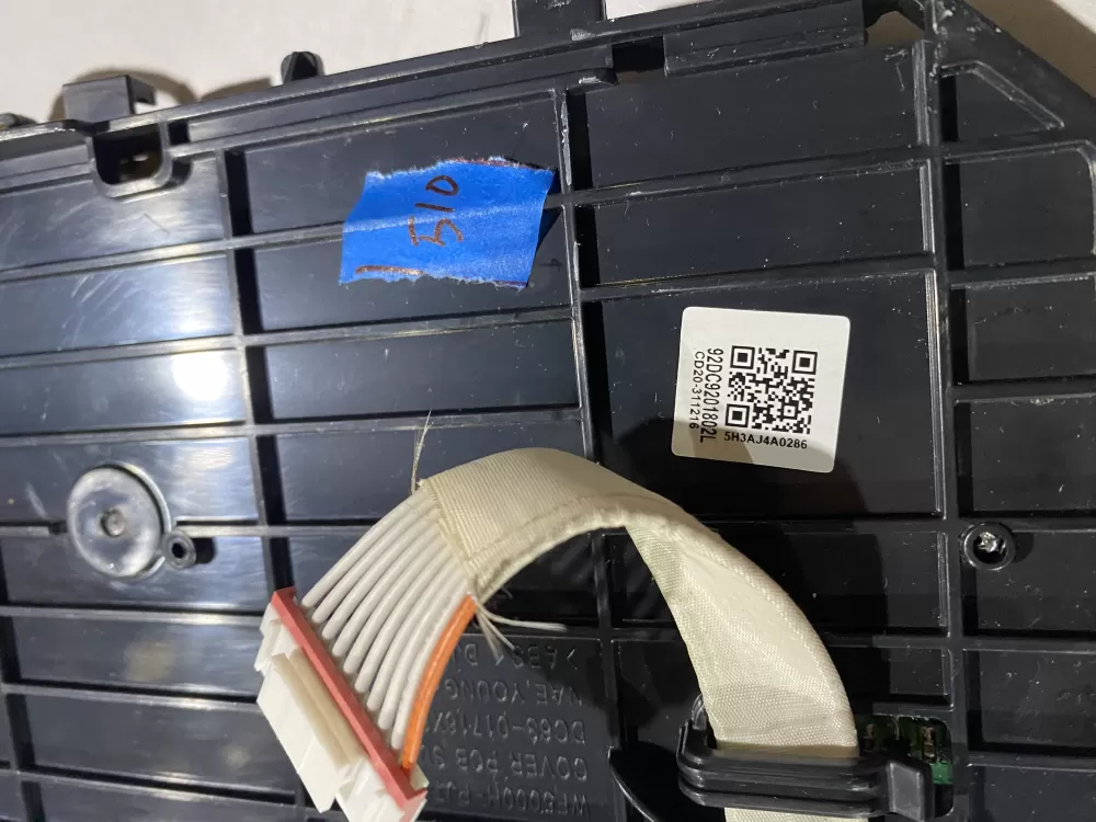 Samsung DC94-06607A Washer User Interface Control Board AZ190068 | BK510