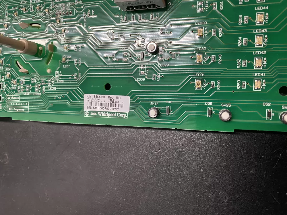 Kenmore Whirlpool Maytag 8564394 Dryer Control Board AZ23742 | BK776