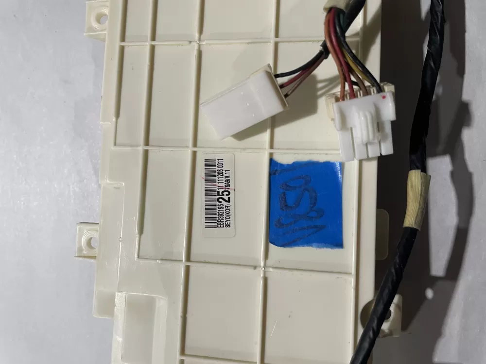 LG EBR39219625 Washer Control Board AZ198195 | KMV850