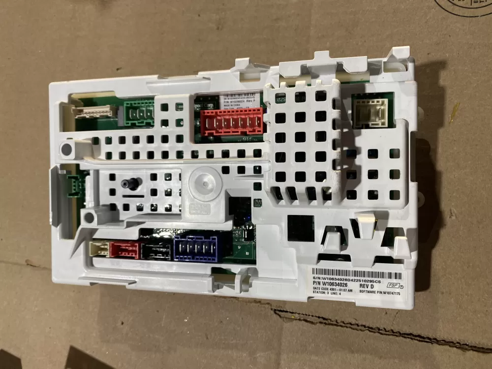 Whirlpool AP5951723 W10634026 PS10056798 Washer Control Board AZ88354 | BK758