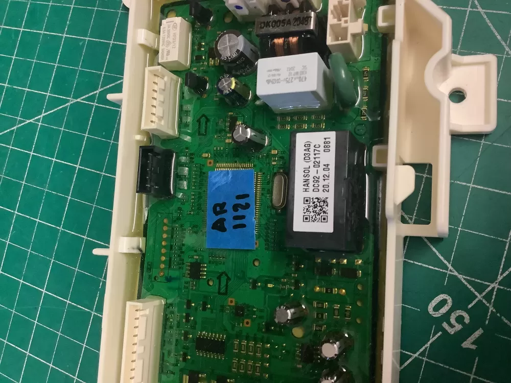 Samsung DC92 02117C Washer Control Board AZ208319 | AR1121