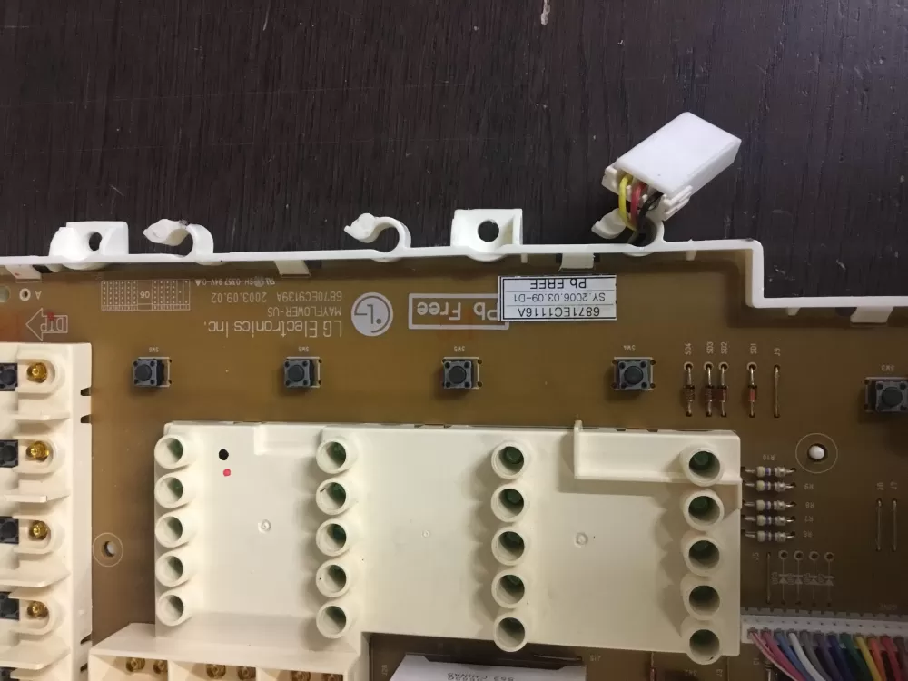 LG Kenmore 6870EC9139A 6871EC1116A Washer Control Board AZ230 | NRV309