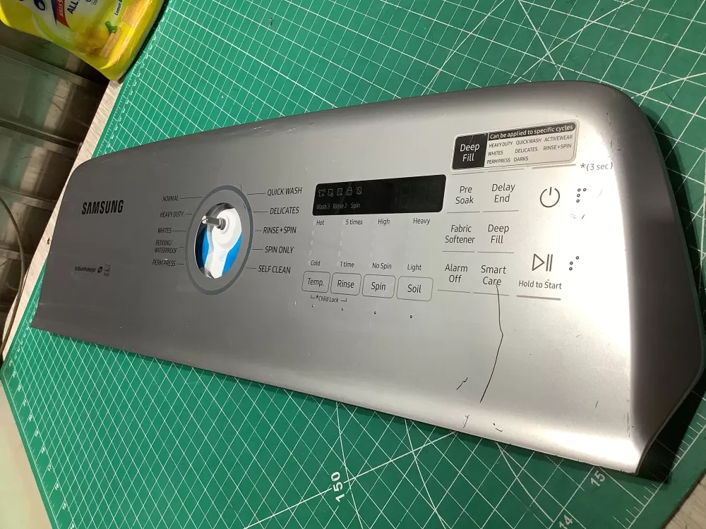 Samsung DC64-03825G Washer Control Board Panel Console Display