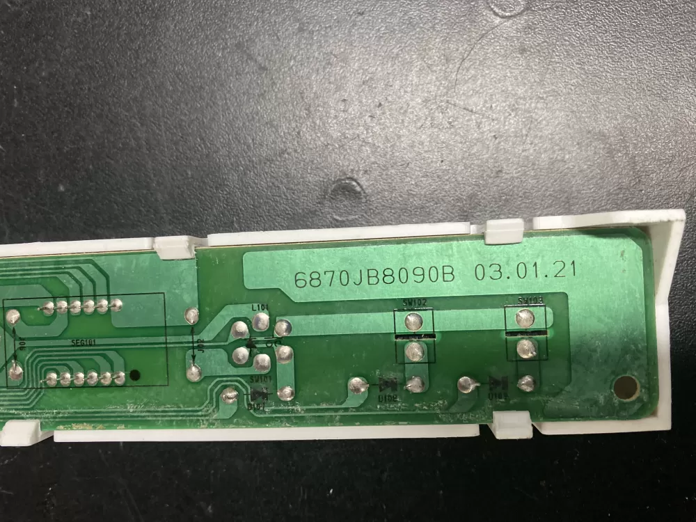 LG 6870JB090B Refrigerator Control Board User display AZ11406 | BK937