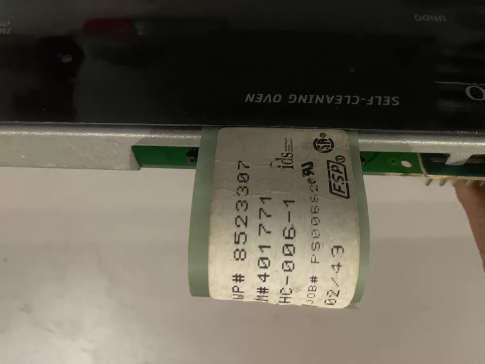 Whirlpool 8524255 Range Control Board AZ34211 | Wm1696