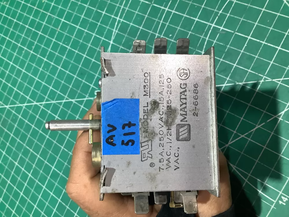 Whirlpool Maytag WP206686 2-06686-1 Washer Timer AZ185617 | AV517