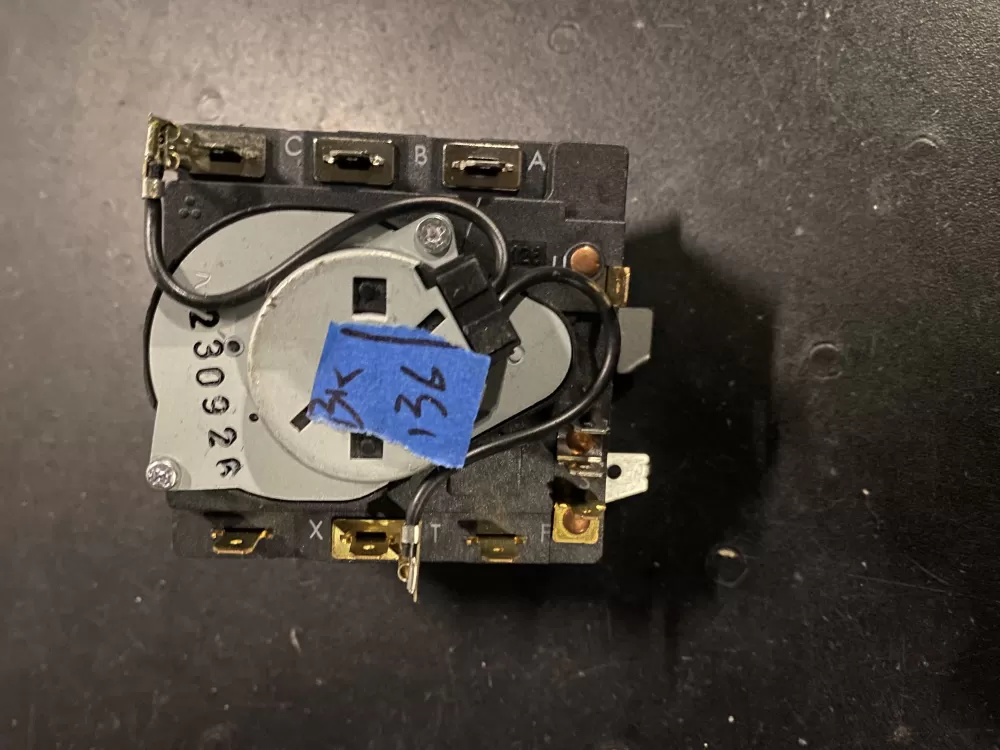 Kenmore General Electric WE4M521 WE04X22654 Dryer Timer AZ26352 | BK136