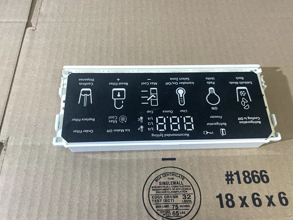 Whirlpool  W10337606  WPW10401828 Refrigerator Control Board