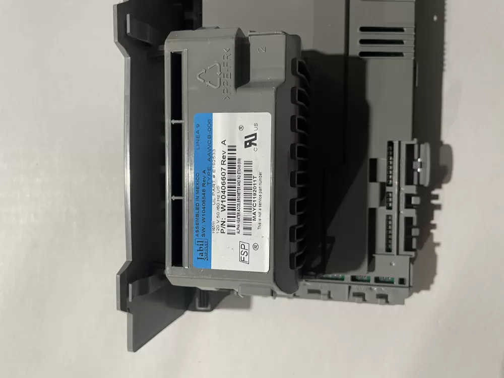 Whirlpool W10406607 Washer Control Board AZ195224 | KMV857