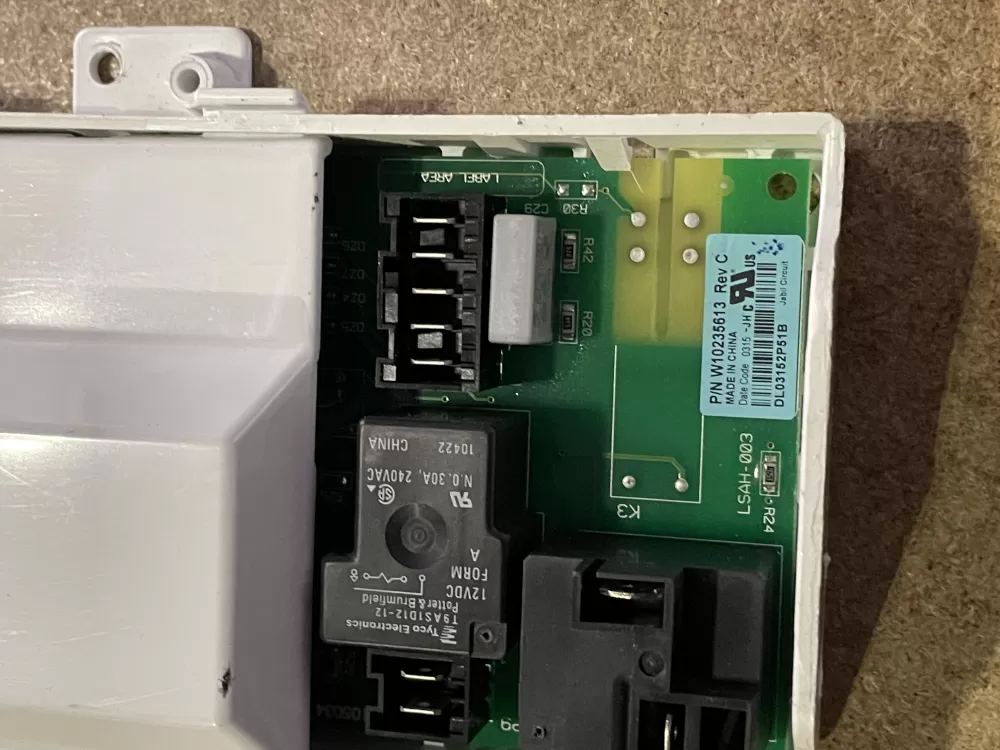 Whirlpool Maytag W10235613 Dryer Main Control Board AZ27393 | KM210