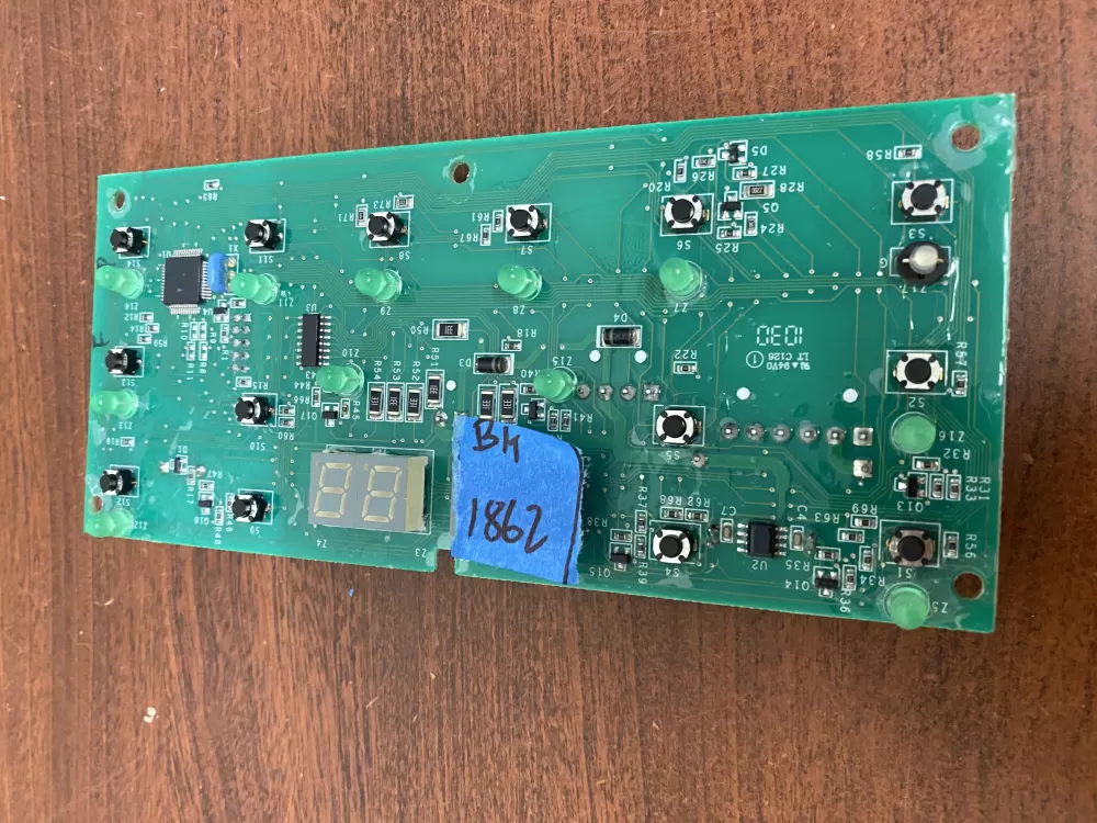 GE 200D7355G049 WR55X10779 Refrigerator Dispenser Control Board AZ53905 | BK1862