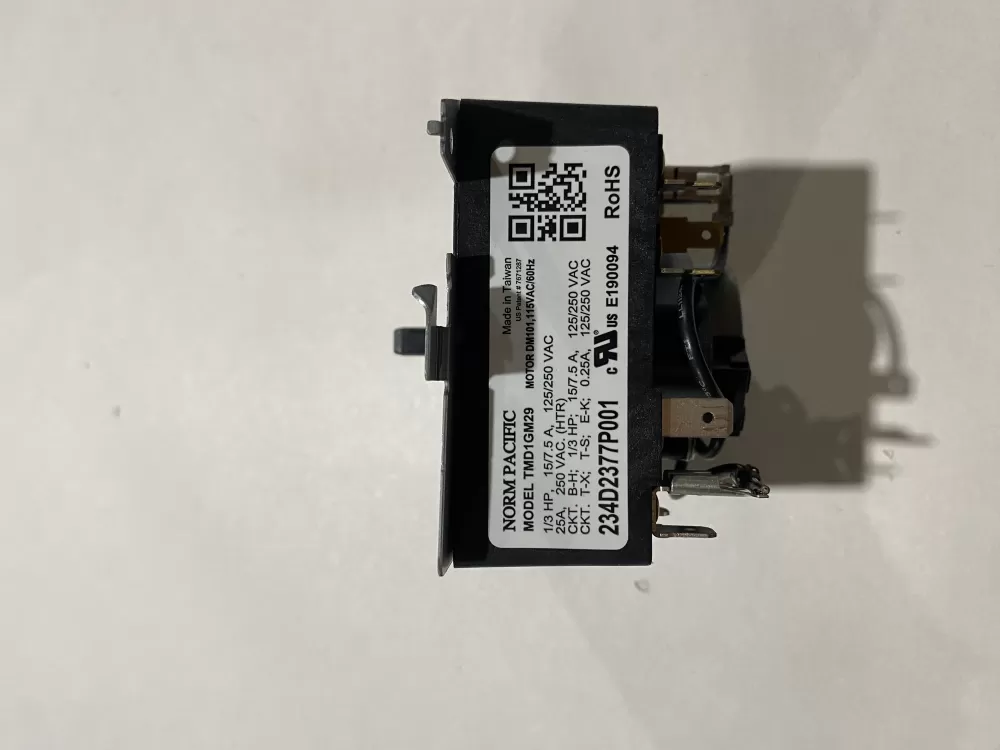 General Electric AP6027534 WE04X24551 PS11759041 234D2377P001 Dryer Timer