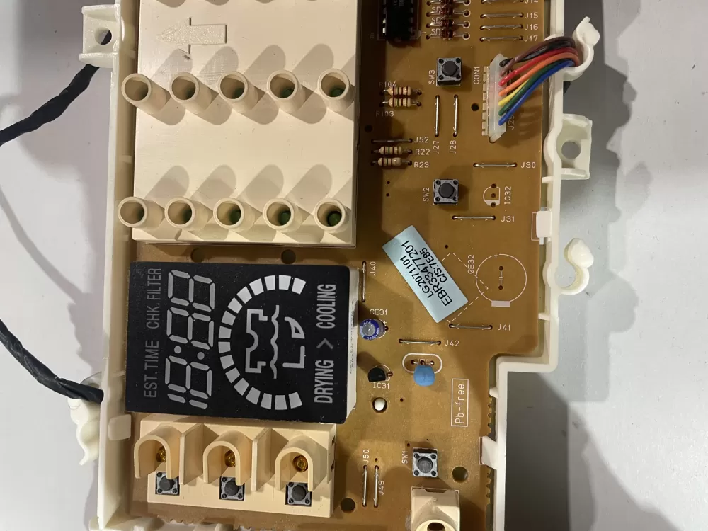 LG EAX32221201 EBR33477201 Dryer Control Board AZ203012 | KMV864