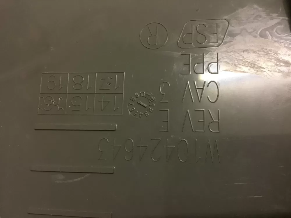 Whirlpool W10424643 Washer Control Board AZ7009 | NRV305