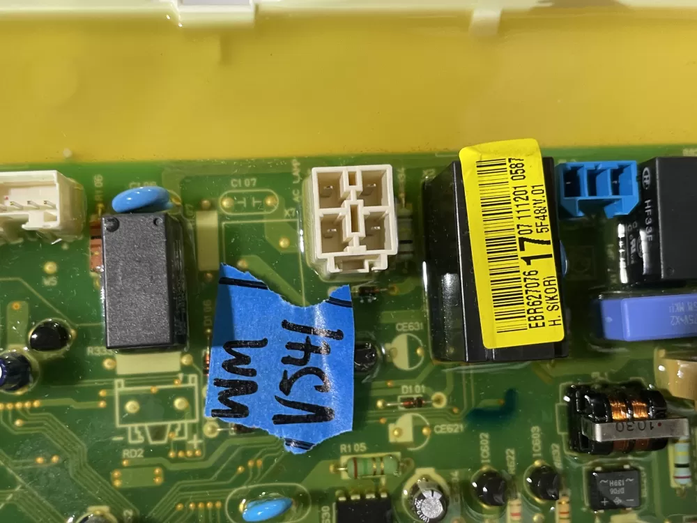 LG EAX61170502 EBR62707617 Dryer Control Board AZ144153 | Wmv541
