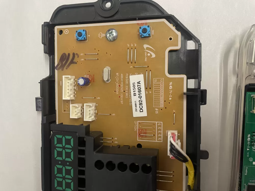 Samsung DC92 01607A Dryer Interface Board Control AZ208235 | KMV716