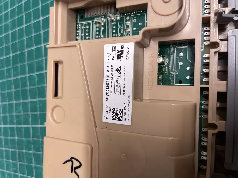 Whirlpool W10834738 W10876147 Dishwasher Control Board AZ212246 | Wm1076