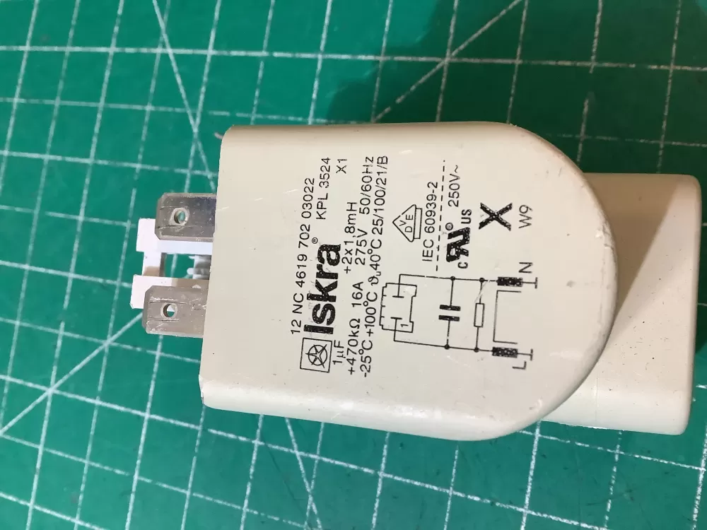 Whirlpool 461970203022 Washer Noise Filter AZ214683 | NR2805